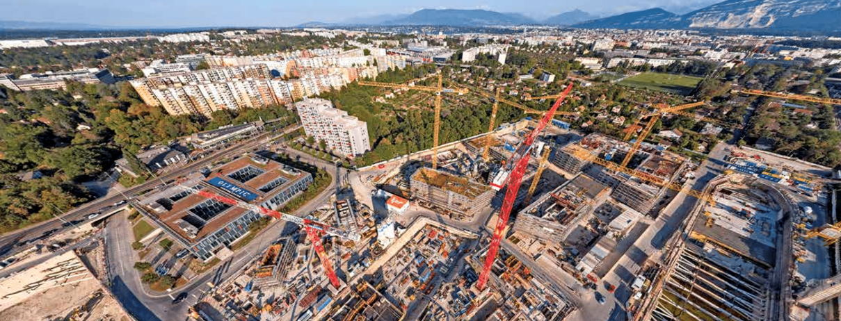 EVOLUTION+ /Quartier de l'Etang esquisse l'habitat du futur