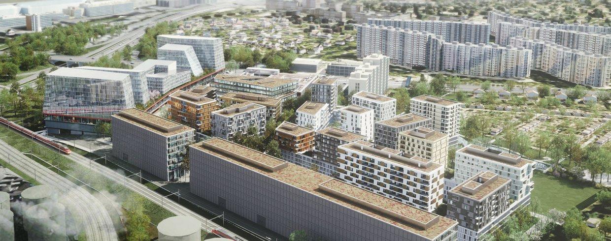 Le Temps.ch vous parle du quartier de l'Etang