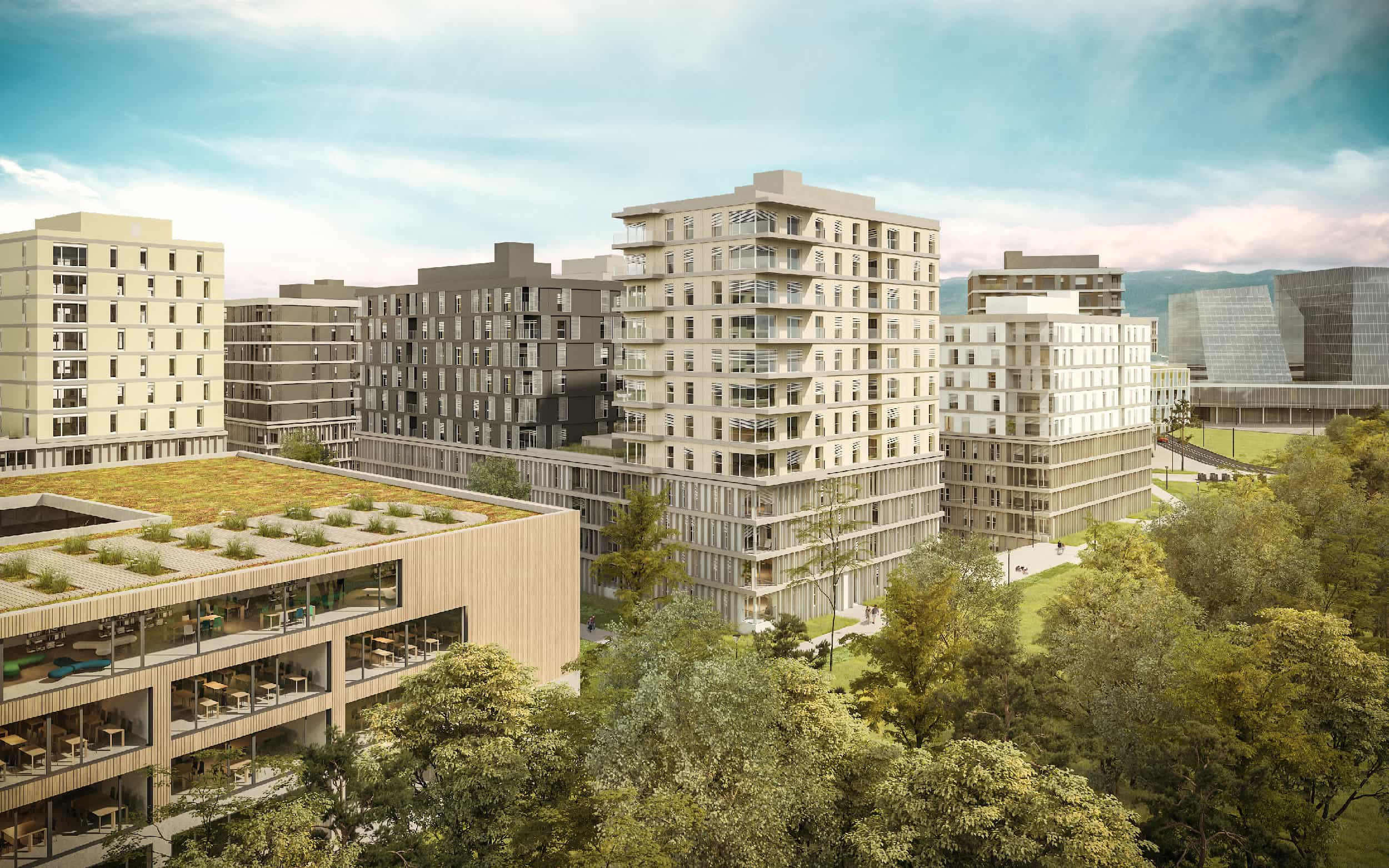 Le Quartier de l'Etang, une ville dans la ville