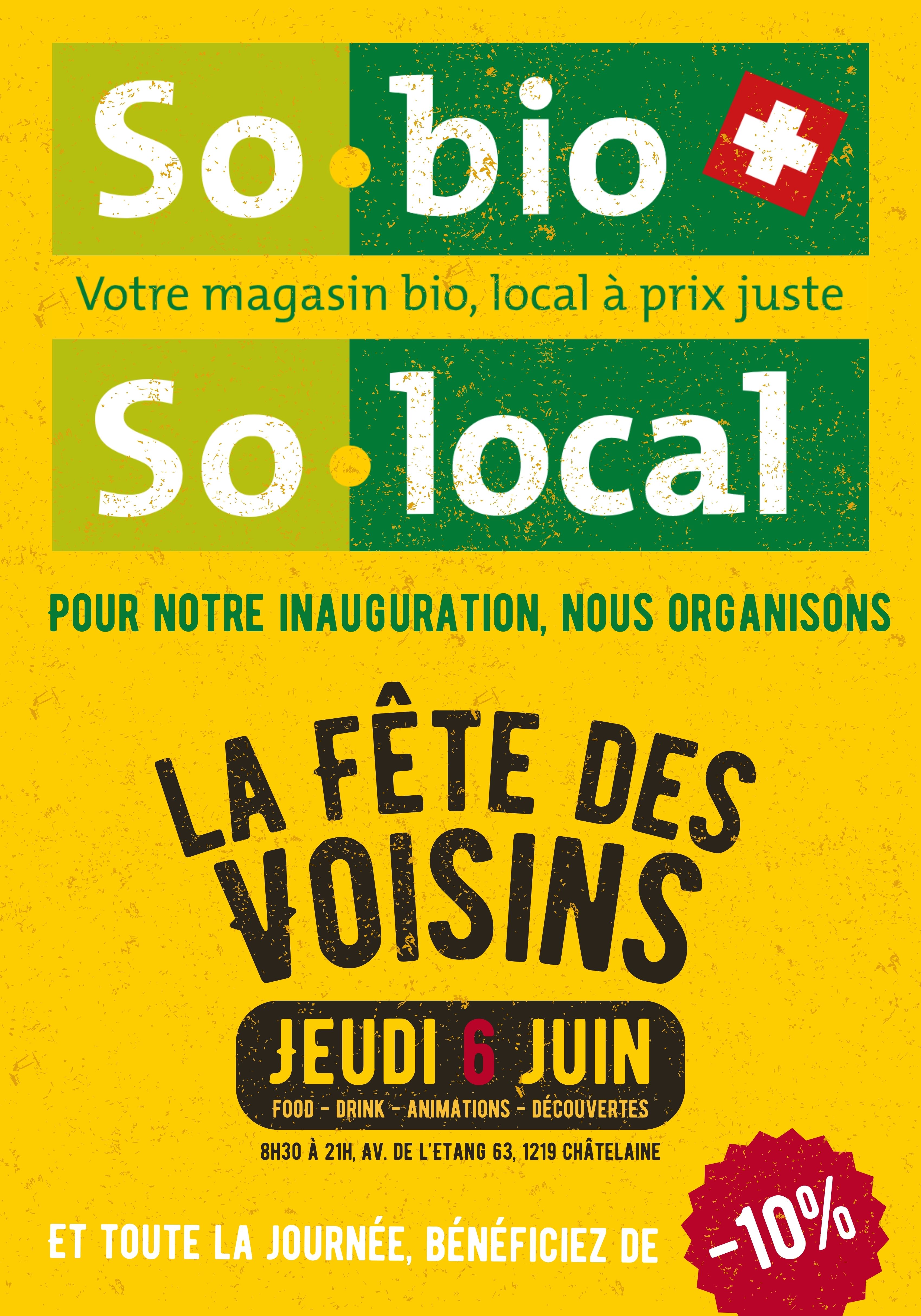So Bio So local Affiche