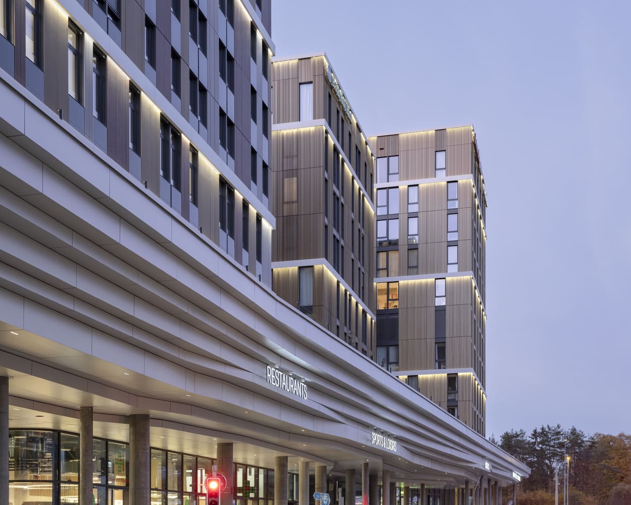 hotel adina quartier de l'étang week-end Genève