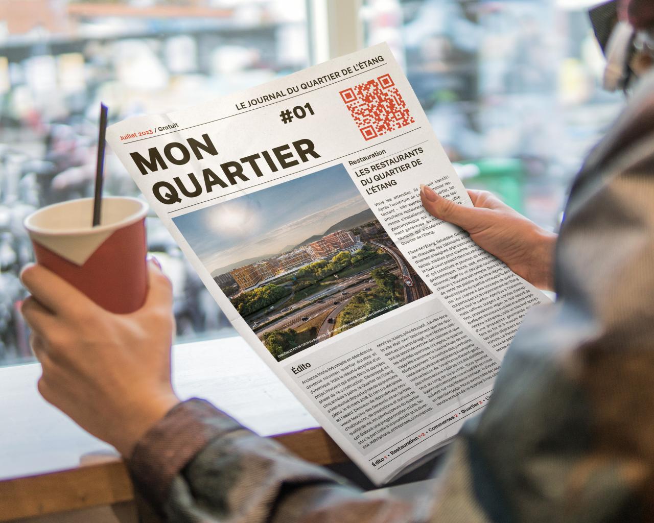Première édition du Journal du quartier de l’Étang